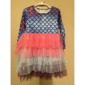 Toddlers Mermaid dress Multi Color  size 2-3 yr 98 cm